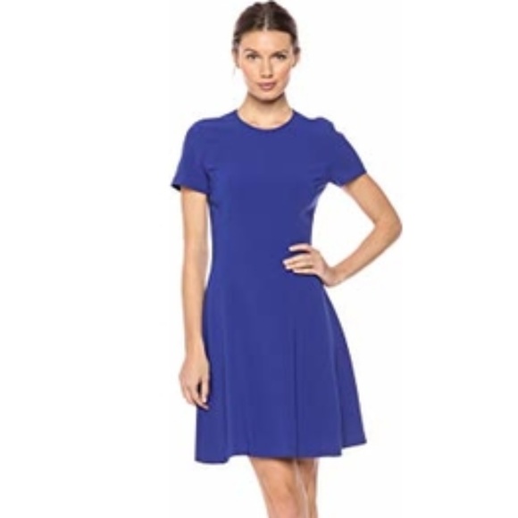 theory modern seamed shift dress